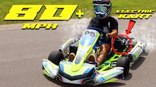 INSANE 80MPH Electric GoKart  Surron EKart [upl. by Eilasor]