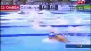 Phelps vs Thorpe 200m IM 2003 Barcelona WR [upl. by Ijuy]