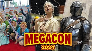 MEGACON 2024 Orlandos BIGGEST Pop Culture Convention [upl. by Ralip980]