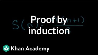 Proof by induction  Sequences series and induction  Precalculus  Khan Academy [upl. by Cyndia]