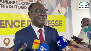 Élections Consulaires 2024 de la chambre de commerce et dindustrie du Togo CCITogo [upl. by Aidualc569]