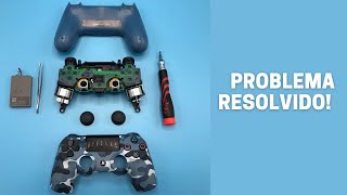 Tutorial Analógico do controle de PS4 PUXANDO PRO LADO [upl. by Assirialc]