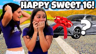 Surprising My Daughter With Her Dream Car  Happy Sweet 16 [upl. by Stonwin]