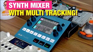 Small Synth Mixer with Multi Track Recording 1010music Bluebox Review [upl. by Annaert]