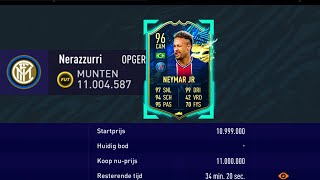 Packs Openen tot ik TOTS Neymar kan kopen 11mil [upl. by Sehcaep]