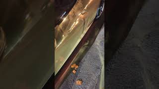 HATER Spilled COFFEE on Iraqi Millionaires CHROME GOLD Ferrari 458 Italia in London [upl. by Vassaux]