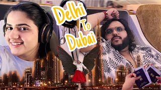 Dubai Vlog 💕  Delhi To Dubai ✈️  Gulabi Queen  Pranjal Dahiya [upl. by Alyac54]