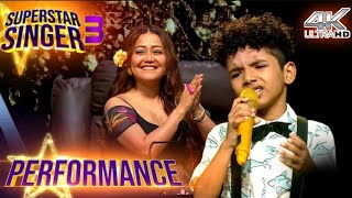 Superstar Singer S3 Chand chupa badal mein पे Avirbhav की अदाकारी देख कर Neha हुई फ़िदा performance [upl. by Aneda]