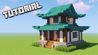 How To Build A Japanese Lords House  Minecraft Tutorial [upl. by Denise966]