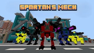 Best Mecha Addon For Minecraft Pocket Edition 12120 [upl. by Suiradel685]