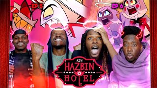 FINALLY MET THE DAD HAZBIN HOTEL EPISODES 5 amp 6 REACTION [upl. by Atnomed841]