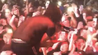 Trippie Redd performs “Poles 1469” by him and Tekashi 6ix9ine in downtown Los Angeles [upl. by Haididej]