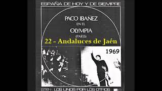 Paco Ibáñez en el Olympia 1969  22Andaluces de Jaén de Miguel Hernández [upl. by Epner]