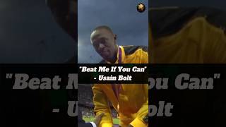 Are You Faster Than Usain Bolt shorts sprinter usainbolt [upl. by Nissie]