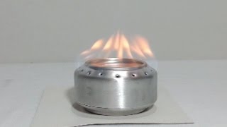 HomemadeDIY Soda Can Alcohol Stove [upl. by Hardej]