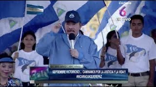 Daniel Ortega envía mensaje a Estados Unidos [upl. by Aleen675]