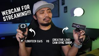 Part 1  Logitech C615 vs Creative Live Cam Sync 1080P  Which One To Buy [upl. by Canter]