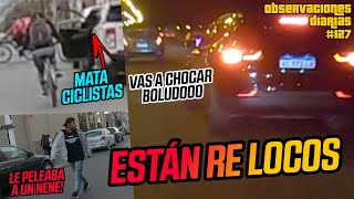 Dementes al volante La china quiere bailar cumbia Pegué bici nueva 🤯  Observaciones Diarias 127 [upl. by Nonna104]