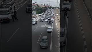 UltraOrthodox Jews protest against conscription law [upl. by Osicnarf]