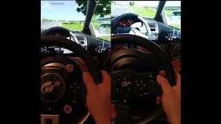 Thrustmaster TGT II vs T300RS short test video [upl. by Takken]