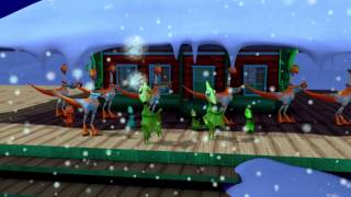 Dinosaur TrainПоезд Динозавров quotDinosaurs in the Snowquot Megalicense [upl. by Ahseinod]