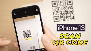 iPhone 13  How to Scan a QR Code NO APP NEEDED [upl. by Akimihs]