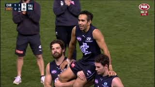 Eddie Betts  Carried off after his 350th amp final AFL game [upl. by Emmalynn]