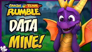 SPYRO AND MORE DISCOVERED  CRASH TEAM RUMBLE DATA MINE [upl. by Paulette]