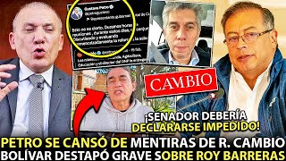 ¡PETRO PARÓ EN SECO A REVISTA DE CORONELL ROY ENFURECIÓ PORQUE BOLÍVAR LO DESARMÓ CON EPS [upl. by Doralin261]