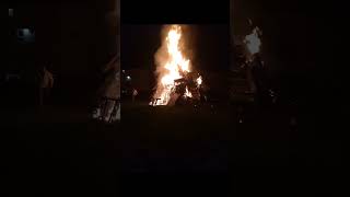 Bon fire night in scotland bonfirenight scotland pcultra linwood fyp [upl. by Enoek539]