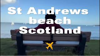 St Andrews beach Scotland UK [upl. by Monte]