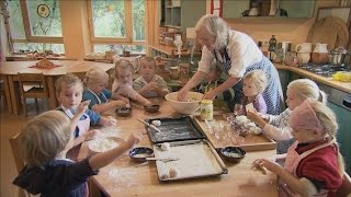 Mit allen Sinnen Kinder im Waldorfkindergarten [upl. by Atnek624]