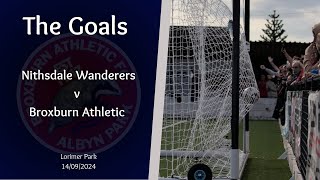 Nithsdale Wanderers v Broxburn Athletic  The goals [upl. by Comyns]