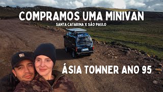 VAMOS MORAR EM UM MINIMOTORHOME  ÁSIA TOWNER ANO 95 T01 EP1 [upl. by Onateag]