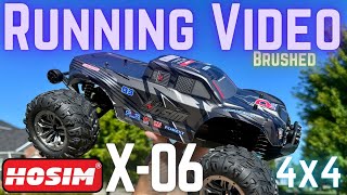 Hosim X06 110 Scale RC Truck RTR  Running Video [upl. by Milks]