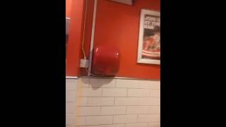 Red Kuaierte K2008 Hand dryers 🚹TGI Fridays on Swansea Town Centre [upl. by Doe]