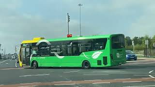 12126 GoAhead Ireland Bus Blanchardstown [upl. by Akihdar851]