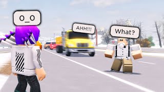 He Wouldn’t Stop Playing In The Road I Tried To Warn Him Roblox [upl. by Niran]