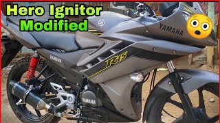 Hero Ignitor Modified To Yamaha R15  Bike Lovers [upl. by Okwu950]