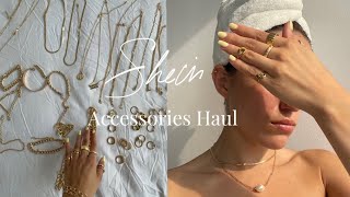 SHEIN Accessories Haul 2021  shein jewelry haul review  Shein Discount Code [upl. by Naesyar591]