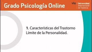 TRASTORNO LÍMITE  Psicólogo Fernando Leiva Programa educativo de contenido psicológico [upl. by Ralph]