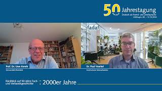 Die 2000er Jahre im Fach DaFDaZ und im FaDaF Uwe Koreik im Gespräch mit Paul Voerkel [upl. by Elenahc]