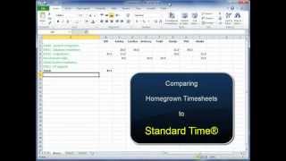 Excel Timesheets [upl. by Earb]