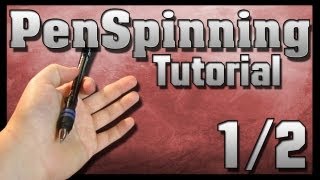 Pen Spinning Tutorial 12 German für Rechtshänder Anfänger [upl. by Addison]