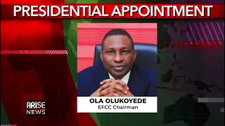 SENATE CONFIRMS OLUKOYEDE AS EFCC CHAIRMAN [upl. by Bittencourt536]