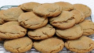 How to Make Molasses Cookies  Easy Soft Molasses Cookies Recipe [upl. by Coopersmith]