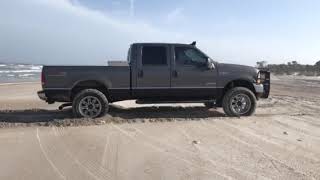 F250 powerstroke on a beach [upl. by Mcdonald]