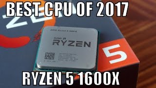 Ryzen 5 1600X Unboxing and Overview [upl. by Atiekal]