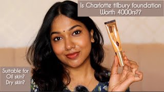 Charlotte Tilbury beautiful skin foundation 10Neutral review in tamil [upl. by Ikcin]