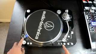 AudioTechnica ATLP1240USB Professional DJ Turntable Review Video [upl. by Cecil]